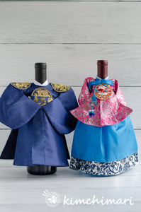 Korean Hanbok Winecovers