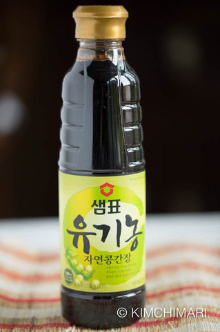 Korean Organic Soy Sauce (Jin Ganjang) by Sempio - 500ml