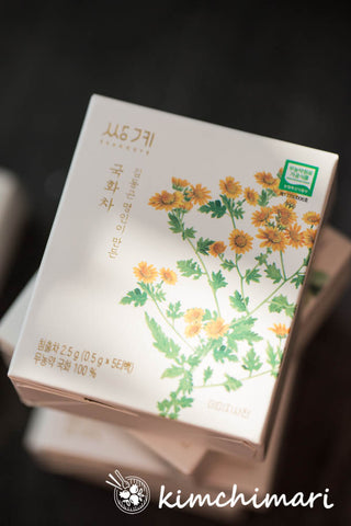 Korean Chrysanthemum Tea box Ssangye